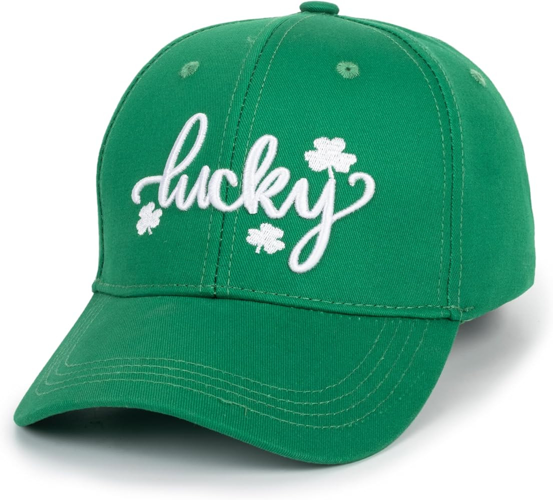 Men-Women-Ireland-St-Patrick's-Baseball-Day-Cap - Irish-Shamrock-Adjustable-Green-Day-Lucky-Hat-S... | Amazon (US)