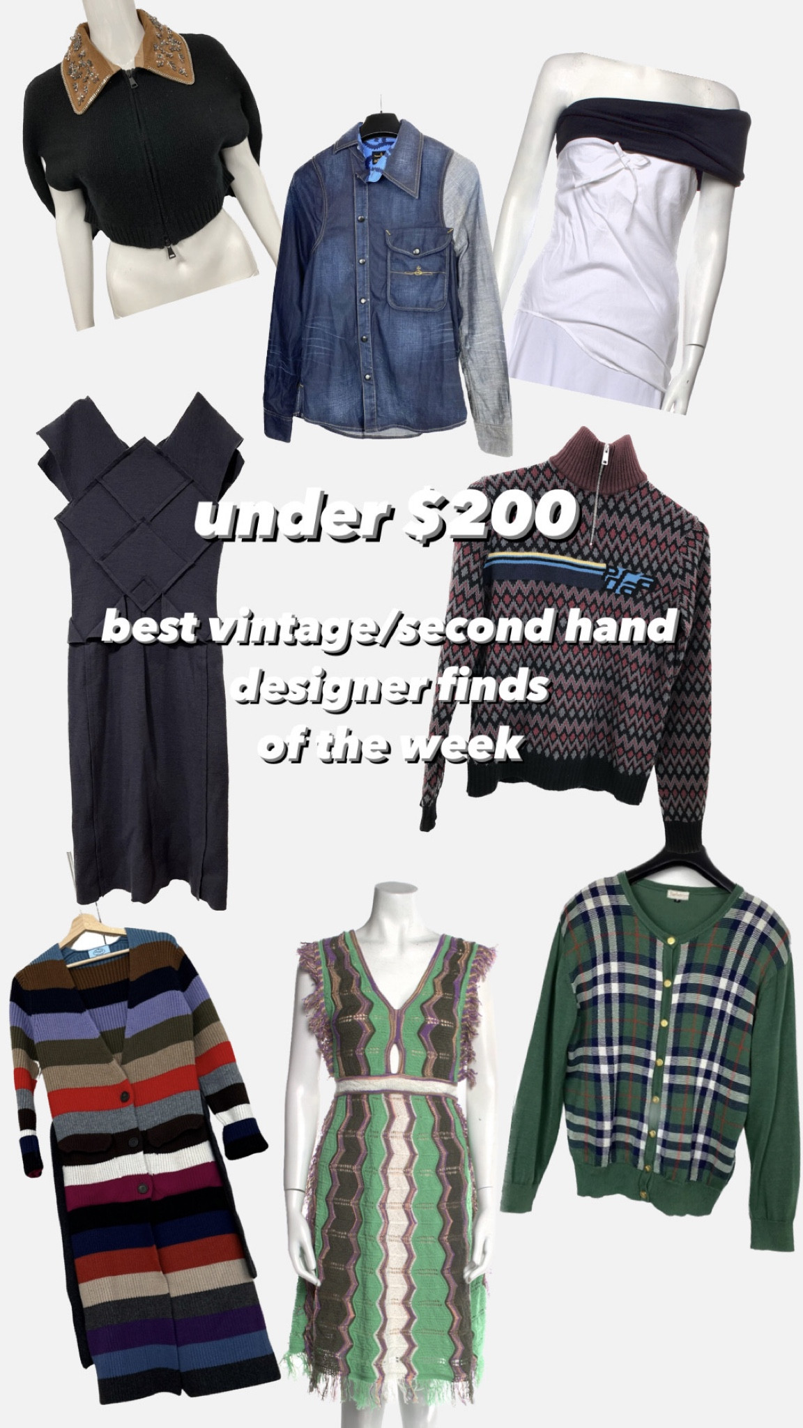 my very best second hand and vintage designer finds under $200! Prada, Bottega Veneta, Burberry and more 

#LTKFind