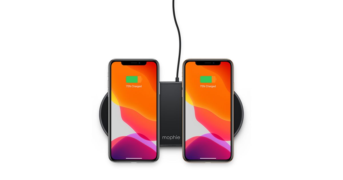 mophie dual wireless charging pad | Apple (US)