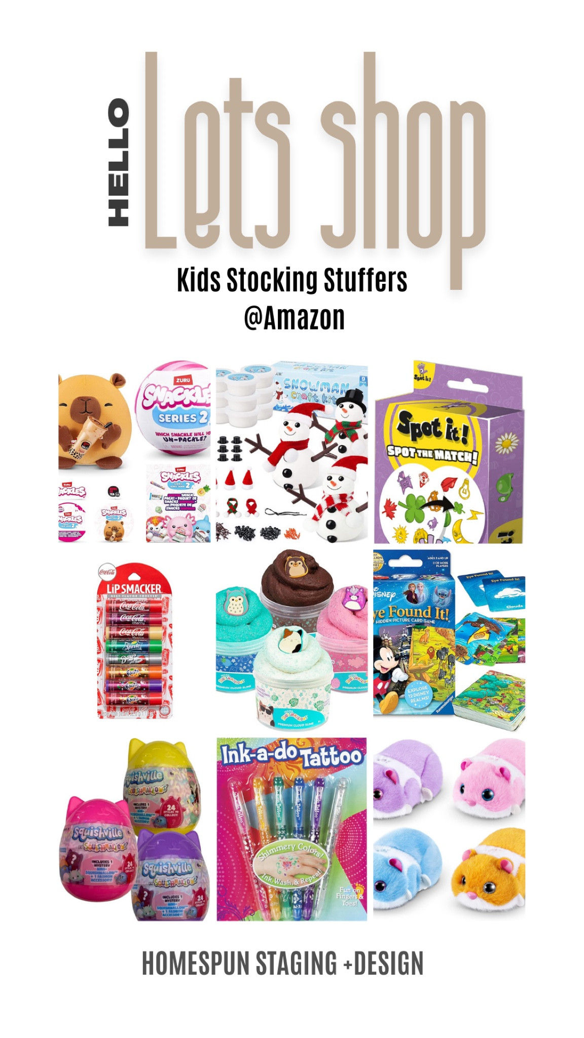 @Amazon kids stocking stufferss

#LTKKids #LTKGiftGuide #LTKHoliday