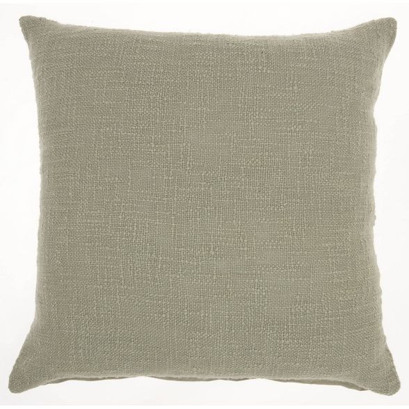 Life Styles Solid Woven Cotton Throw Pillow - Mina Victory | Target