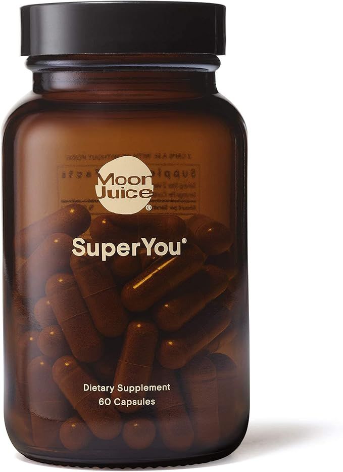 Moon Juice SuperYou Natural Calming Supplement & Daily Mood Support - 250mg Ashwagandha, 150mg Rh... | Amazon (US)