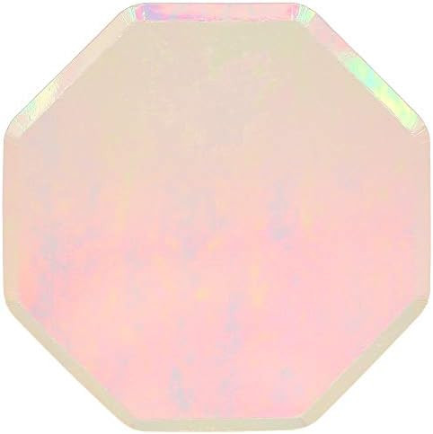 Meri Meri Iridescent Paper Plates - Disposable Party Supplies, For Birthday Parties, Baby Showers... | Amazon (US)