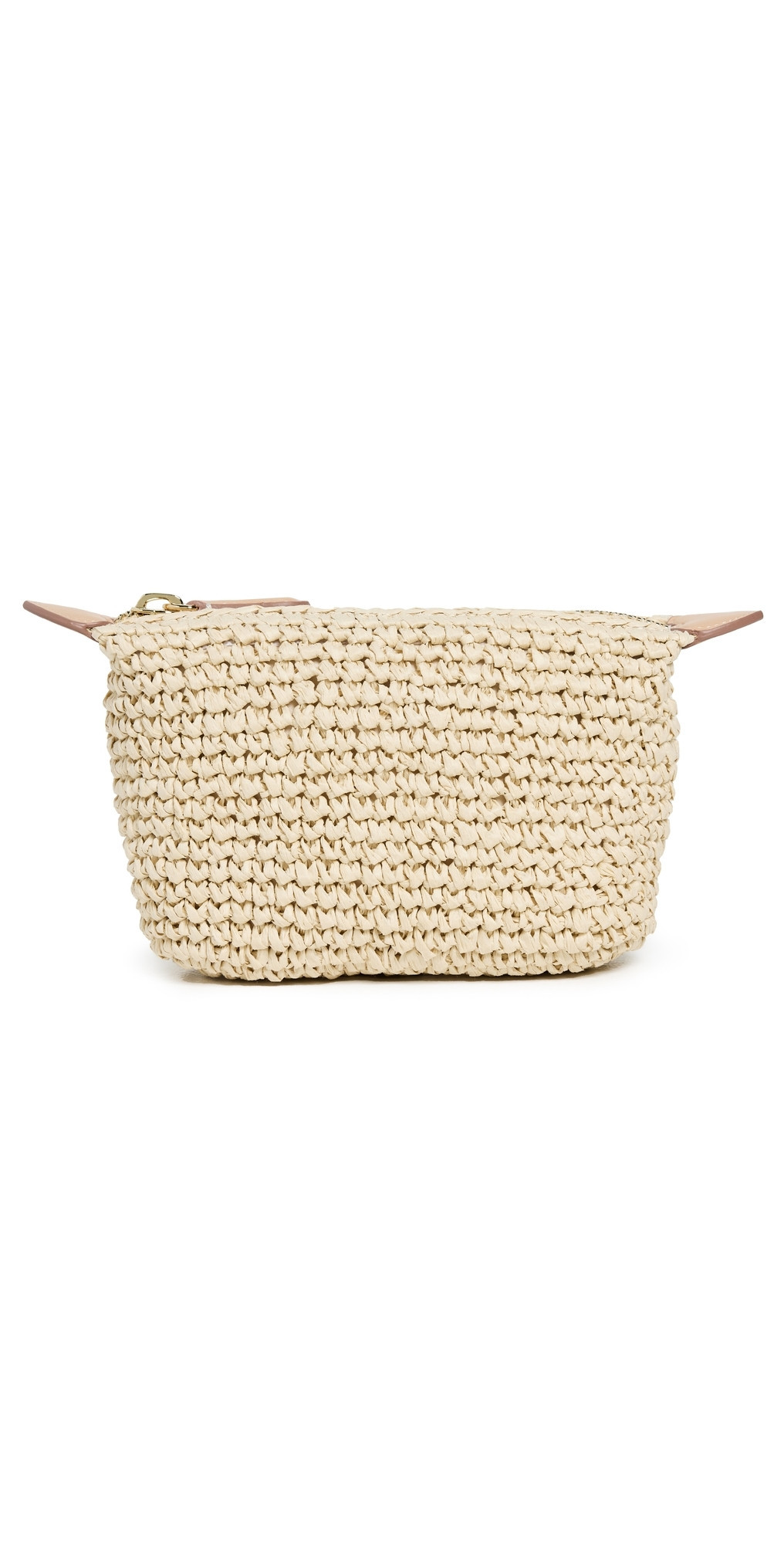 Stoney Clover Lane Raffia Pouchette Natural One Size | Shopbop