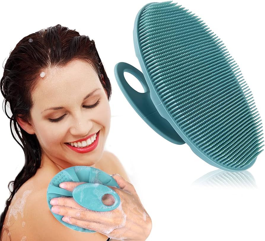 INNERNEED Soft Silicone Body Cleansing Brush Shower Scrubber, Gentle Exfoliating and Massage for ... | Amazon (US)