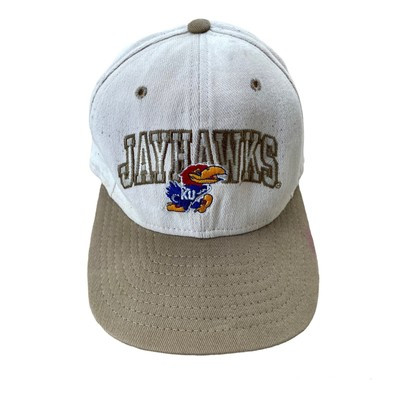 Vintage 90s New Era Kansas Jayhawks college strapback hat  | eBay | eBay US