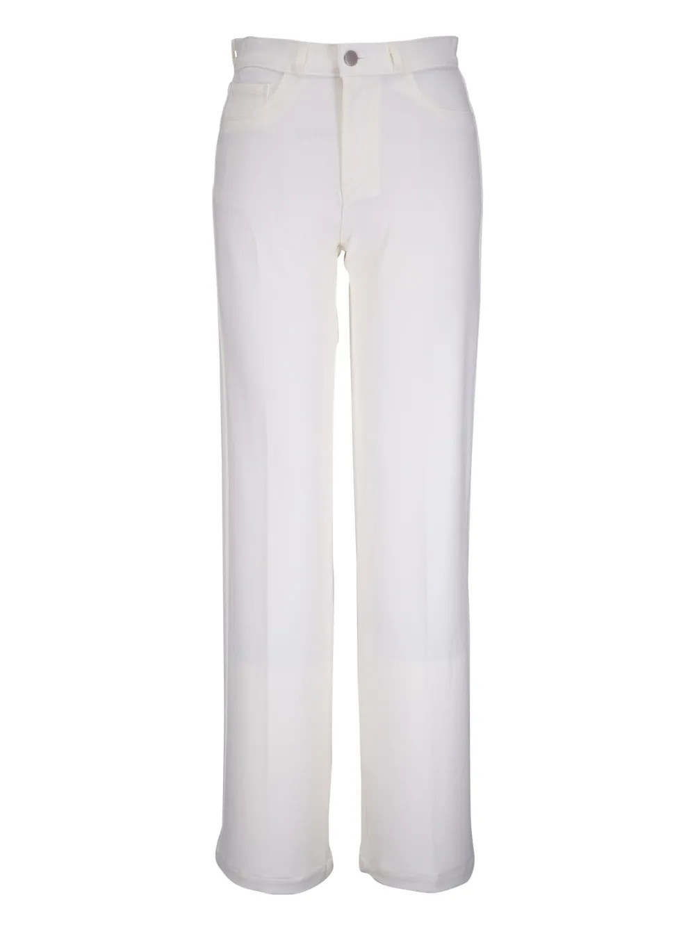 L'Agence straight-leg jeans - White | Farfetch Global