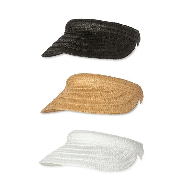 Time and Tru 3pk Ladies Visors | Walmart (US)