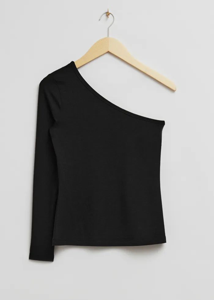 One-Shoulder Long Sleeve Top | & Other Stories US