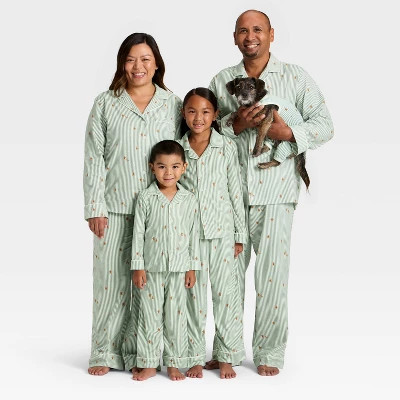 Gingerbread Stripe Holiday Matching Family Pajamas - Wondershop™ | Target