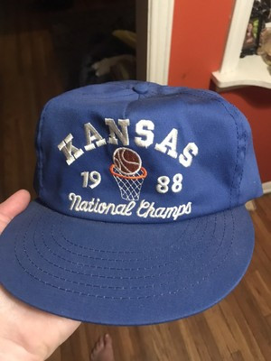 VTG 1988 Kansas University Jayhawks National Championship SnapBack Hat NCAA  | eBay | eBay AU