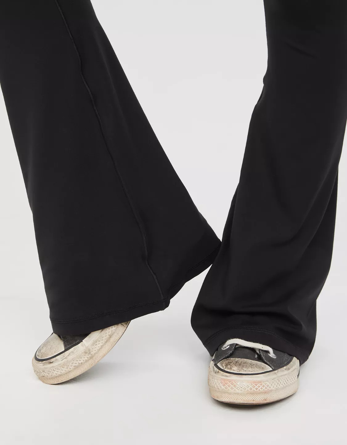 OFFLINE By Aerie Real Me High Waisted Ruched Flare Legging | Aerie