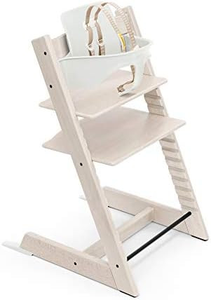 Tripp Trapp High Chair from Stokke, Whitewash - Adjustable, Convertible Chair for Children & Adul... | Amazon (US)
