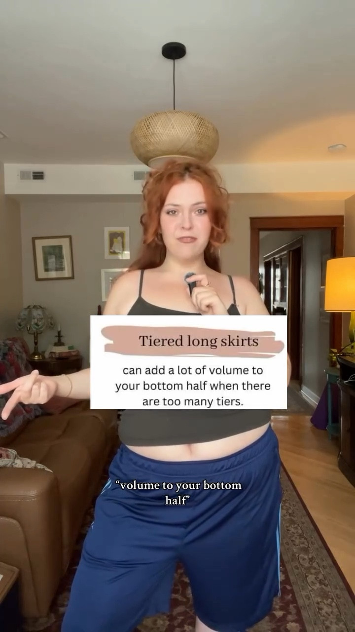 sorry but perhaps we’re thinking about ourselves TOO much/being WAY too critical if you think you can’t wear long tiered skirts 😭

what’s the most ridiculous fashion rule you’ve heard for plus size people?? 🤨

outfit details tagged in my LTK! 

.
.
.
.
#plussizeoutfit #fashionrules #bodyneutrality #2000s

#LTKPlusSize #LTKSeasonal #LTKMidsize