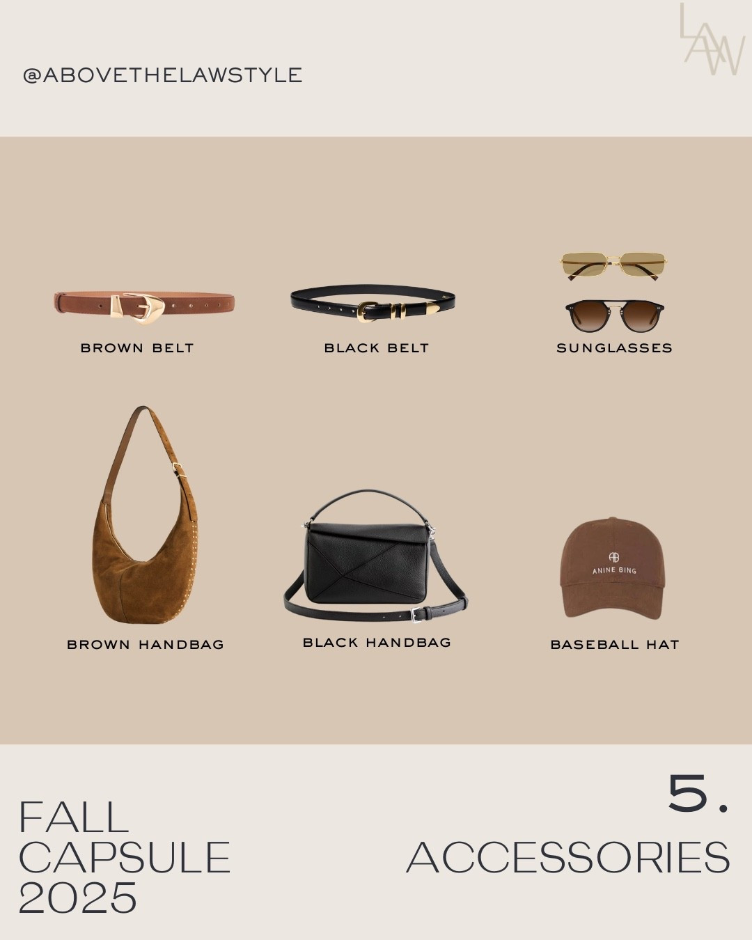 Fall Capsule: Accessories 

#LTKFindsUnder100 #LTKFindsUnder50 #LTKStyleTip