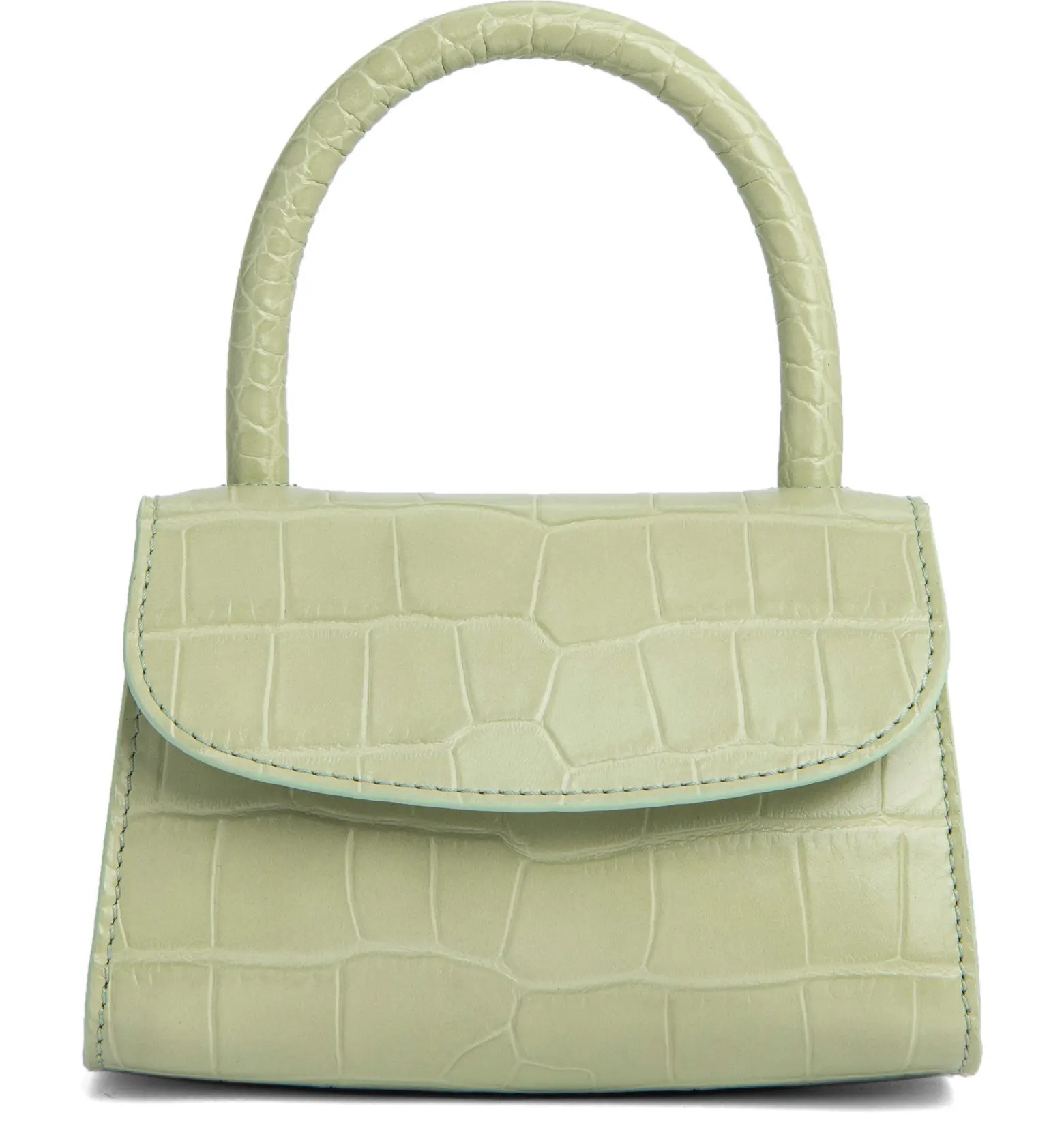 Mini Croc Embossed Leather Top Handle Bag | Nordstrom