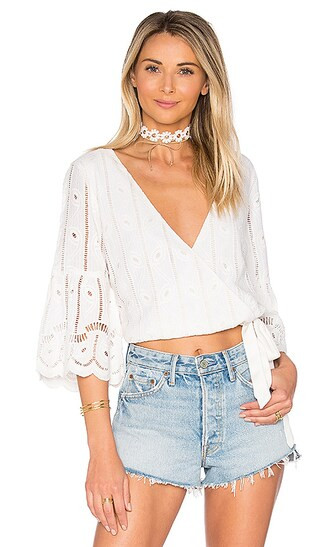 Tularosa Estelle Top in Shell | Revolve Clothing
