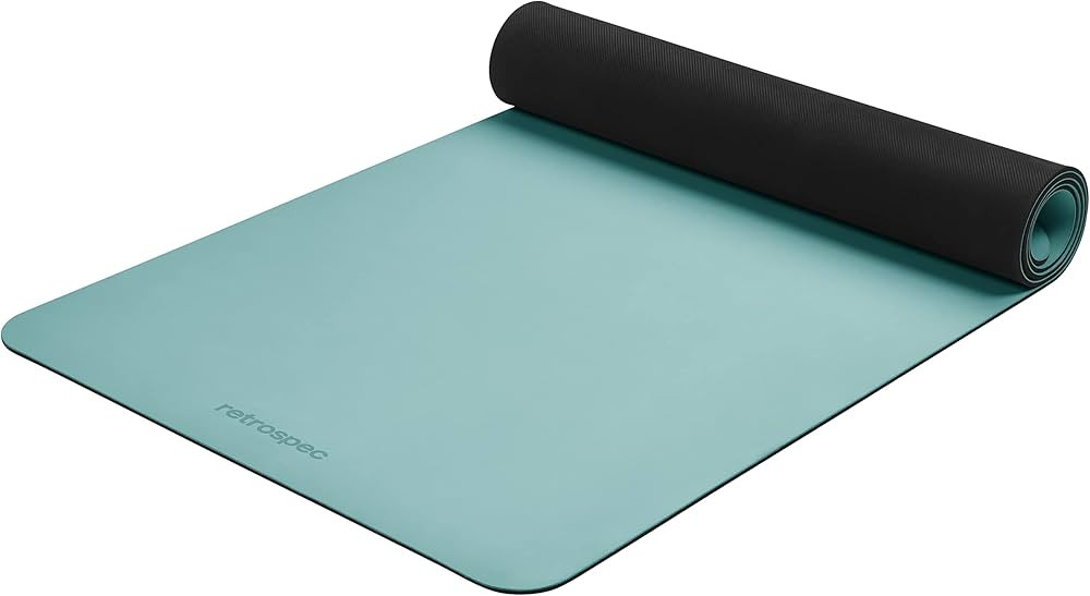 Retrospec Laguna 5mm Yoga Mat - Fitness Mat for Women, Men & Children, Slip-Resistant and Moistur... | Amazon (US)
