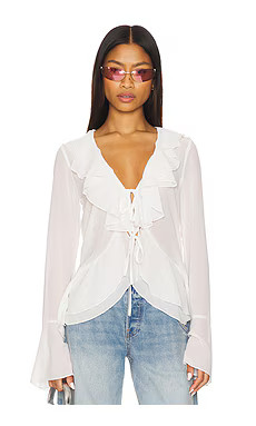 MORE TO COME Alisia Top in Ivory from Revolve.com | Revolve Clothing (Global)