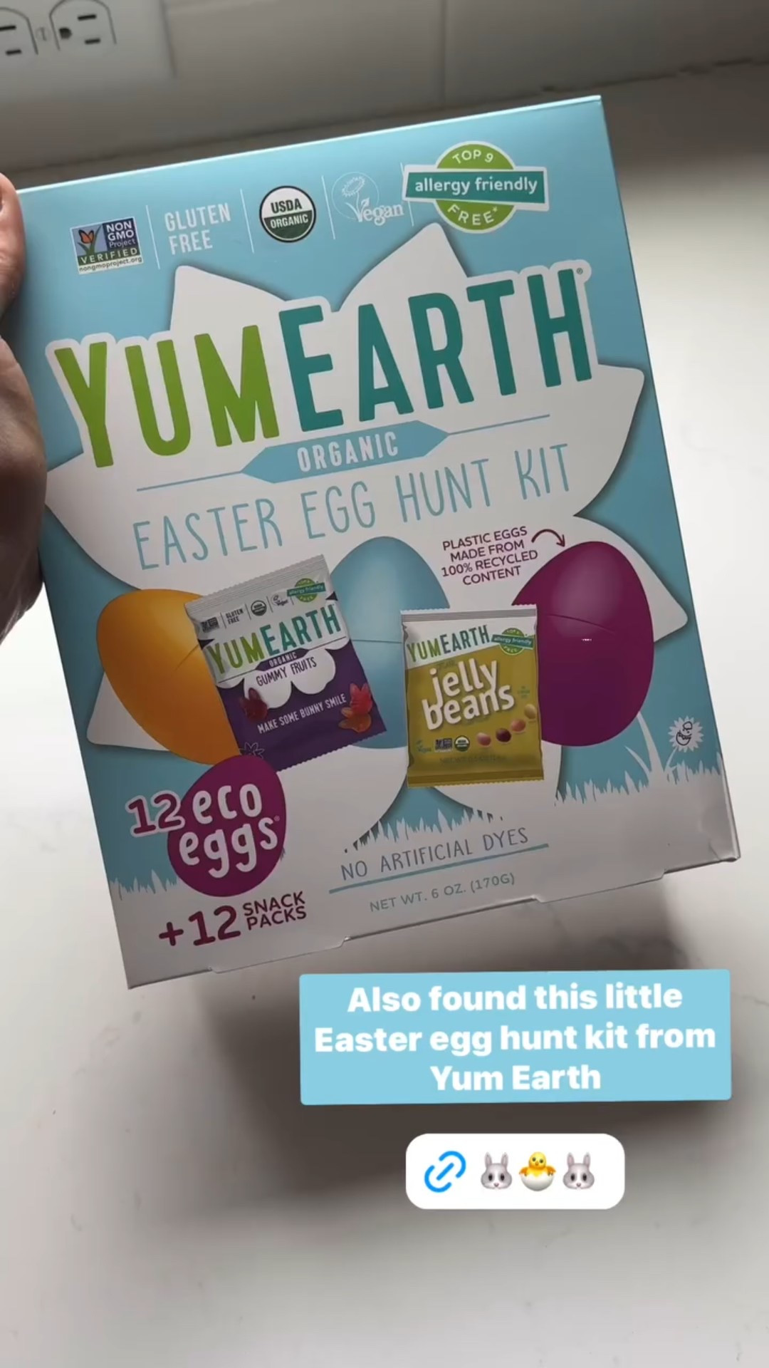 Easter Egg Hunt Kit! Comes with eggs and candy - so fun! @yumearth

#LTKKids #LTKSeasonal