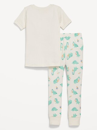 Snug-Fit Ribbed Pajama Set for Toddler & Baby | Old Navy (US)