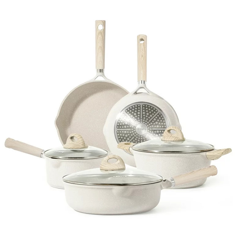 Carote Nonstick Pots and Pans Set, 8 Pcs Induction Walmart Finds Walmart Deals Walmart Sales | Walmart (US)