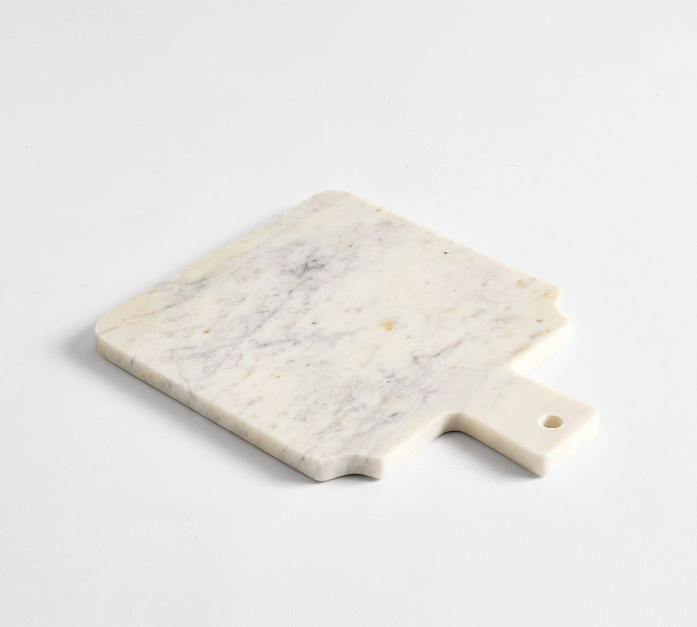 Marquee Marble Large Handle Cheese Boards | Pottery Barn (US)