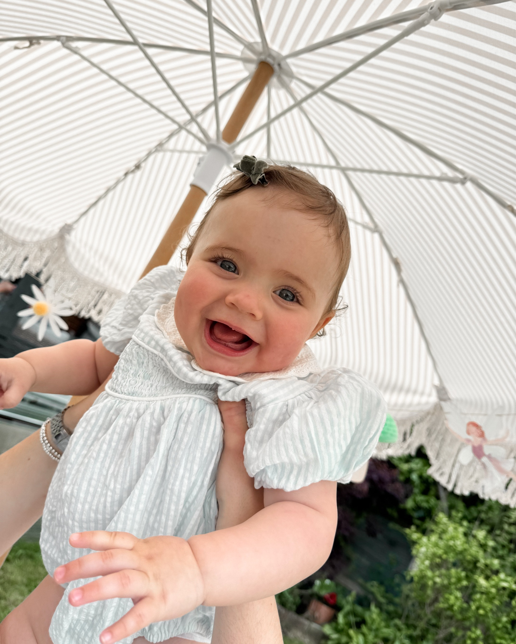 The perfect blue striped romper for summer 🫶🏼

#LTKfamily #LTKkids #LTKbaby
