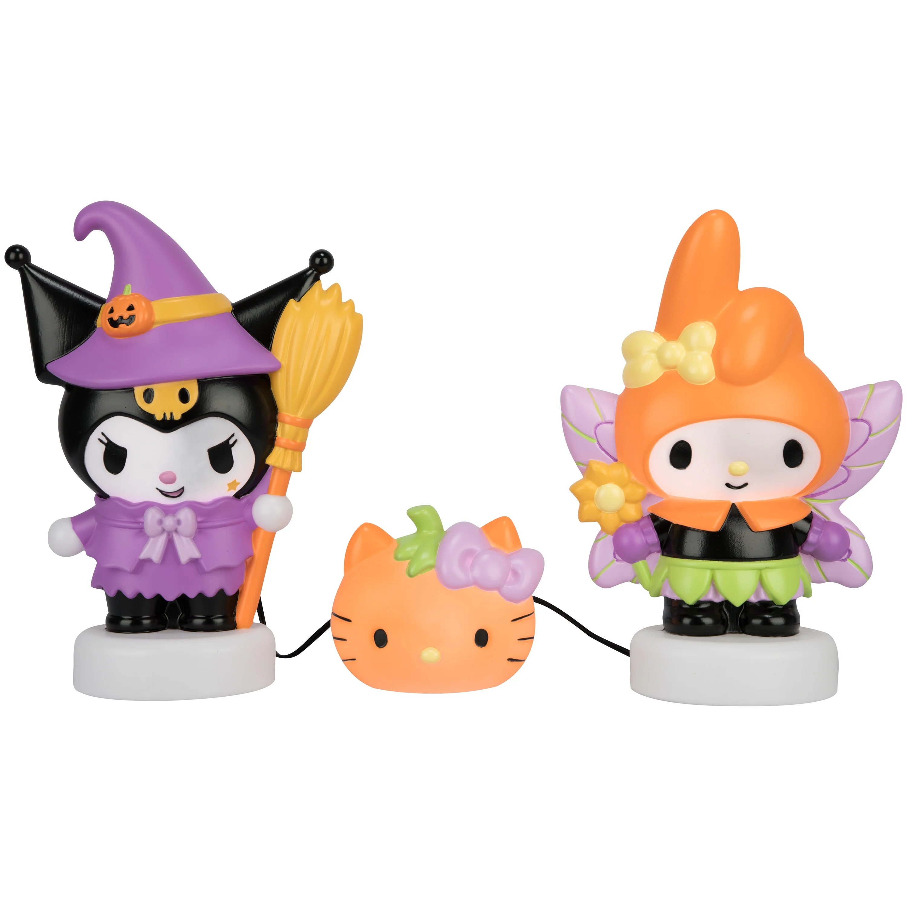 Halloween Blow Mold Hello Kitty Scene w/ Pumpkin Outdoor Decor 4.53 in x 12.01 in x 22.05 in 1.54... | Walmart (US)