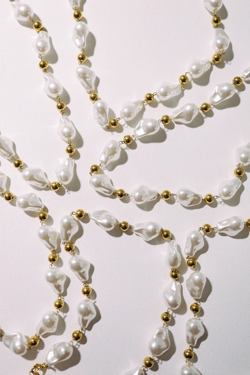 Cecil Baroque Pearl Necklace - Beljoy Jewelry | BÉLJOY