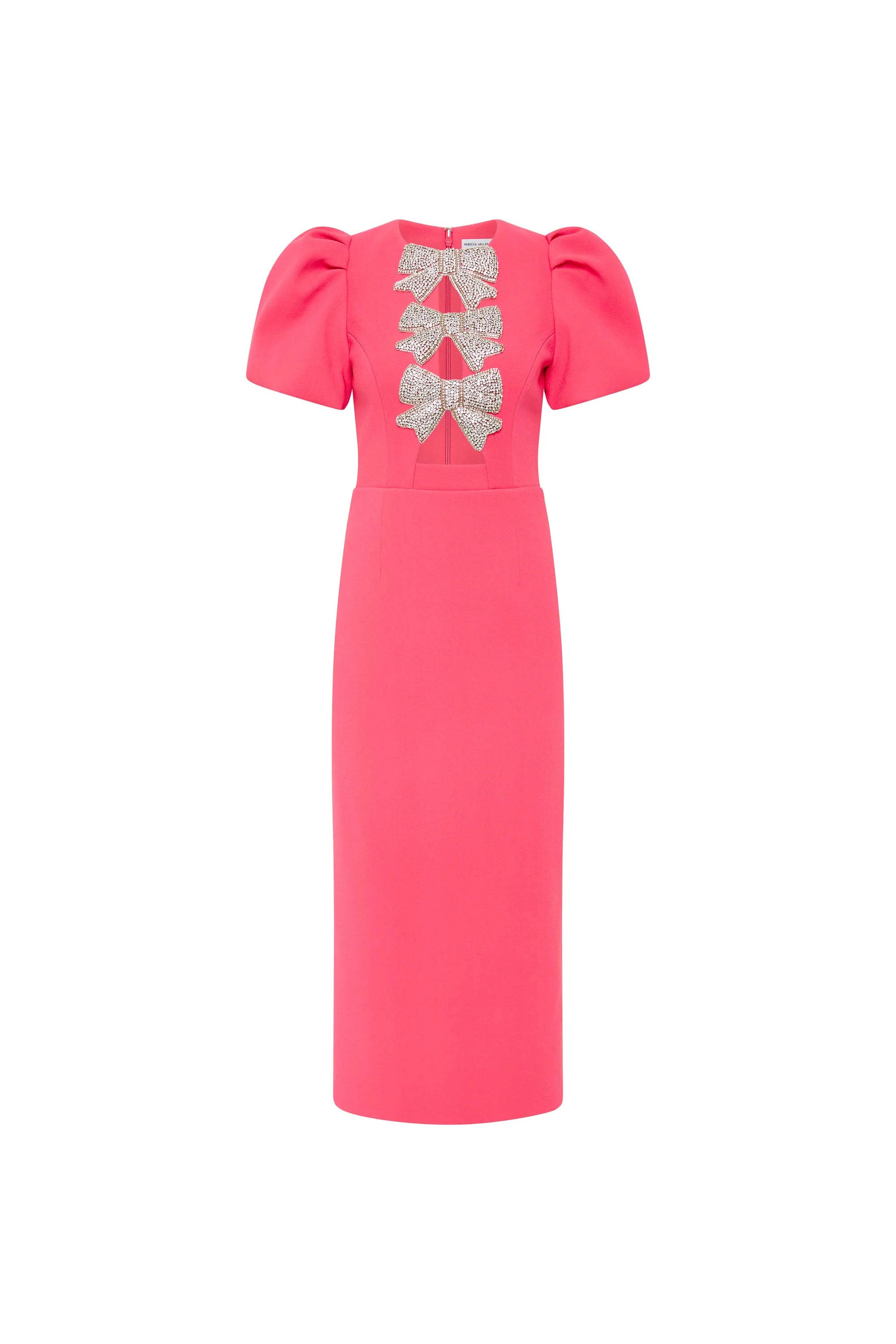 Posey Puff Sleeve Midi Dress | Rebecca Vallance (Global)