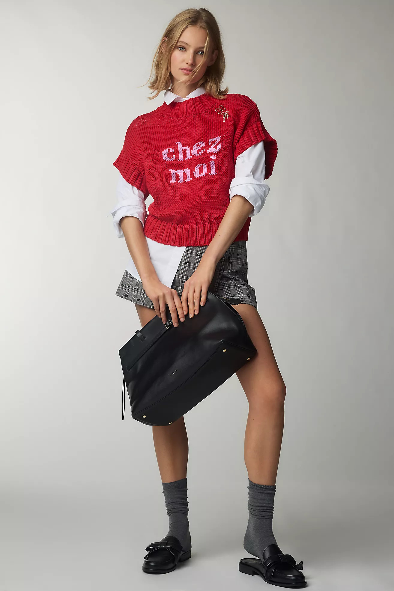 The Pippa Mock-Neck Sweater by Maeve: Extended Shoulder Edition | Anthropologie (US)