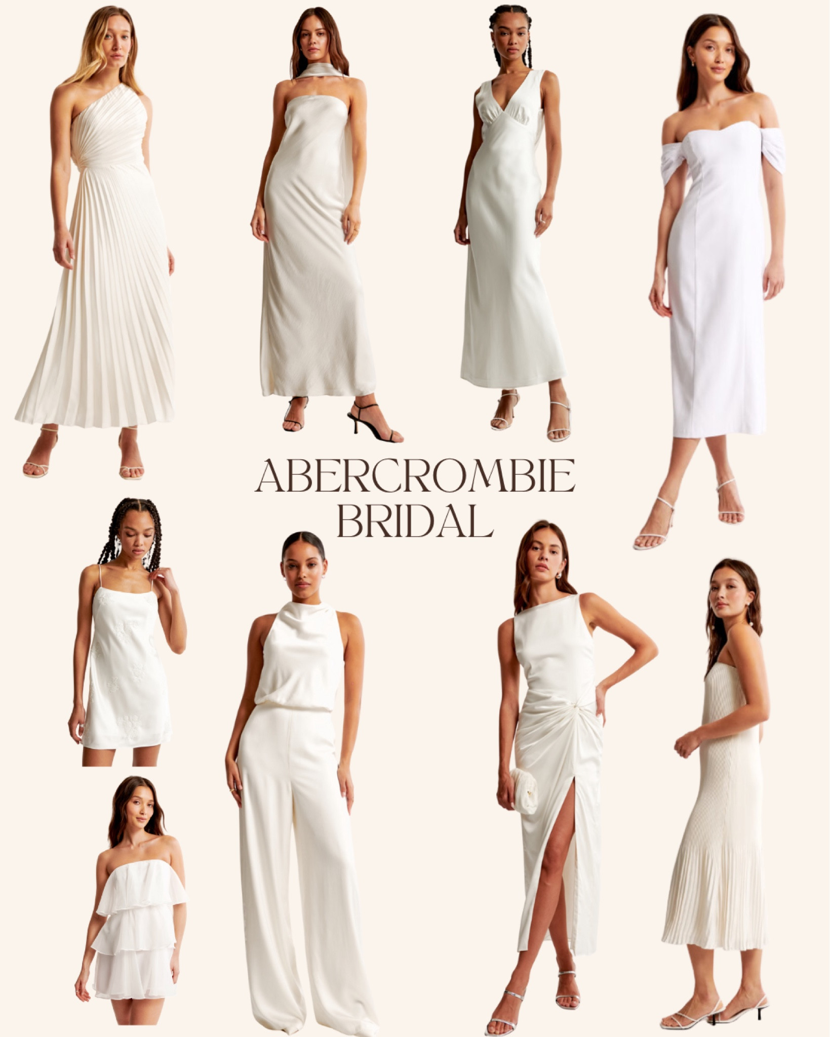 Spamming you with bridal dresses from the Abercrombie sale, stackable discount code is AFLTK 