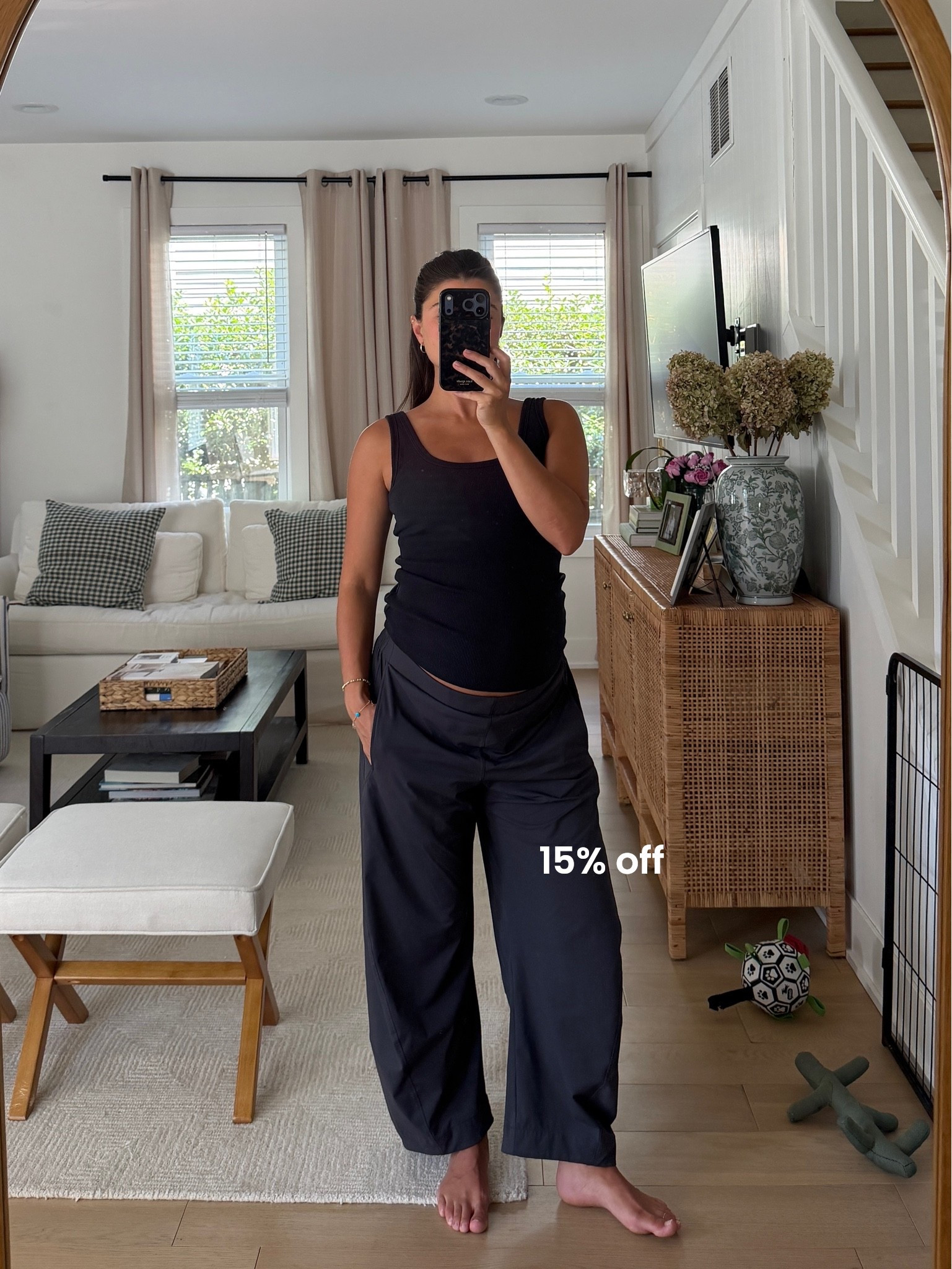 [7/2/26] this is a new brand to me and I’m absolutely lovingggg these pull-on pants @Ruti | so comfortable and come in several colors, I’m wearing size 8p at 30 weeks

#LTKBump #LTKPetite #LTKSaleAlert