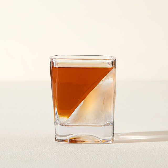 Whiskey Wedge and Glass | UncommonGoods