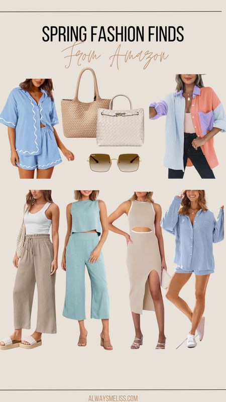 I have rounded up some of the spring items I have been eyeing from Amazon! All affordable and super cute for spring.

Amazon Fashion
Spring Outfit Inspo
Women Sets

#LTKitbag #LTKfindsunder100 #LTKstyletip