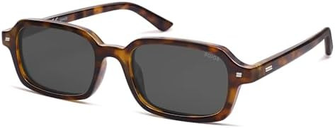 SOJOS Trendy Rectangle Polarized Sunglasses Womens Mens, Small Retro Fashion Thin Slim Square Sun... | Amazon (US)