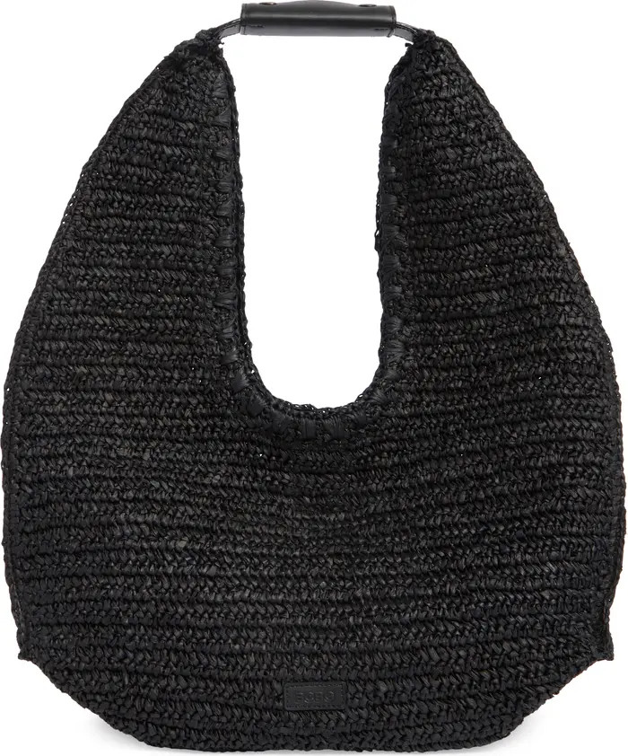 Woven Raffia Shoulder Bag | Nordstrom Rack