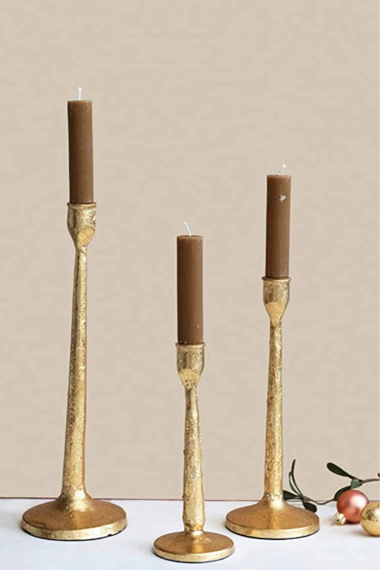 The most stunning candle holder set is on sale for less than $20! Creative co op has the most gorgeous pieces on Amazon. This would be beautiful on a fireplace mantle for Christmas and year round.

#LTKunder50 #LTKsalealert #LTKFind