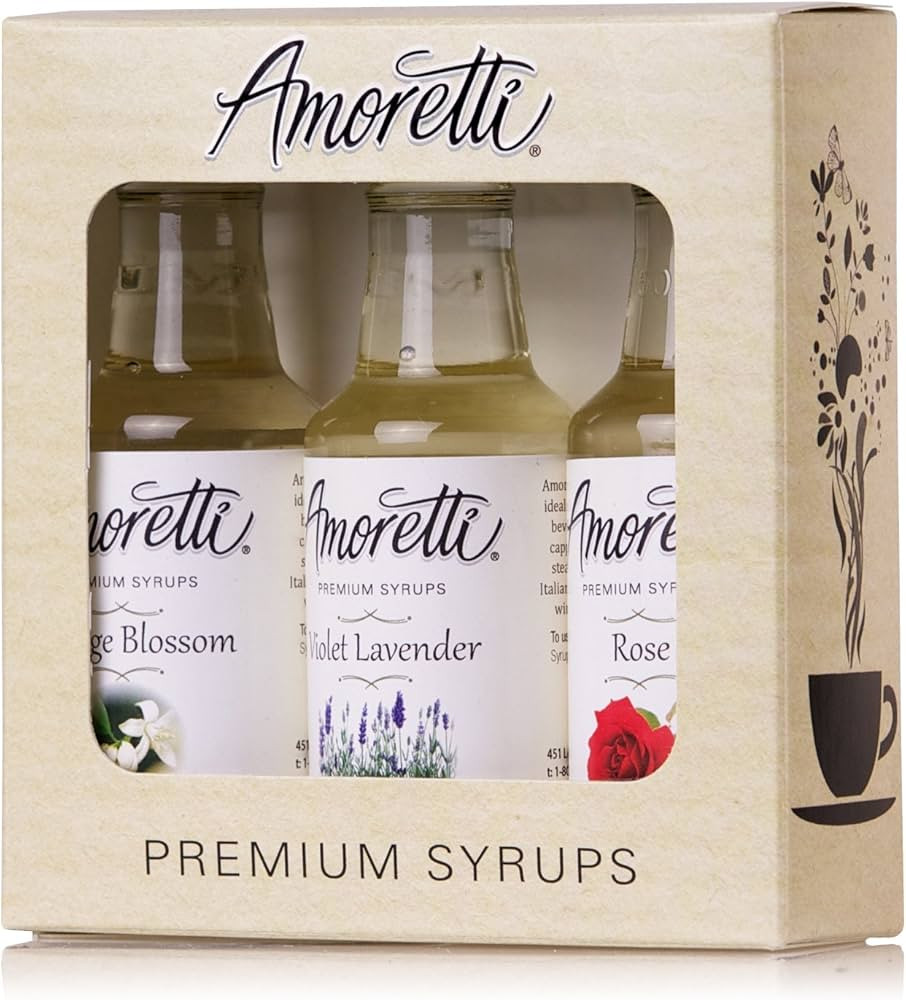 Amoretti - Floral Syrups 3 Pack | Amazon (US)