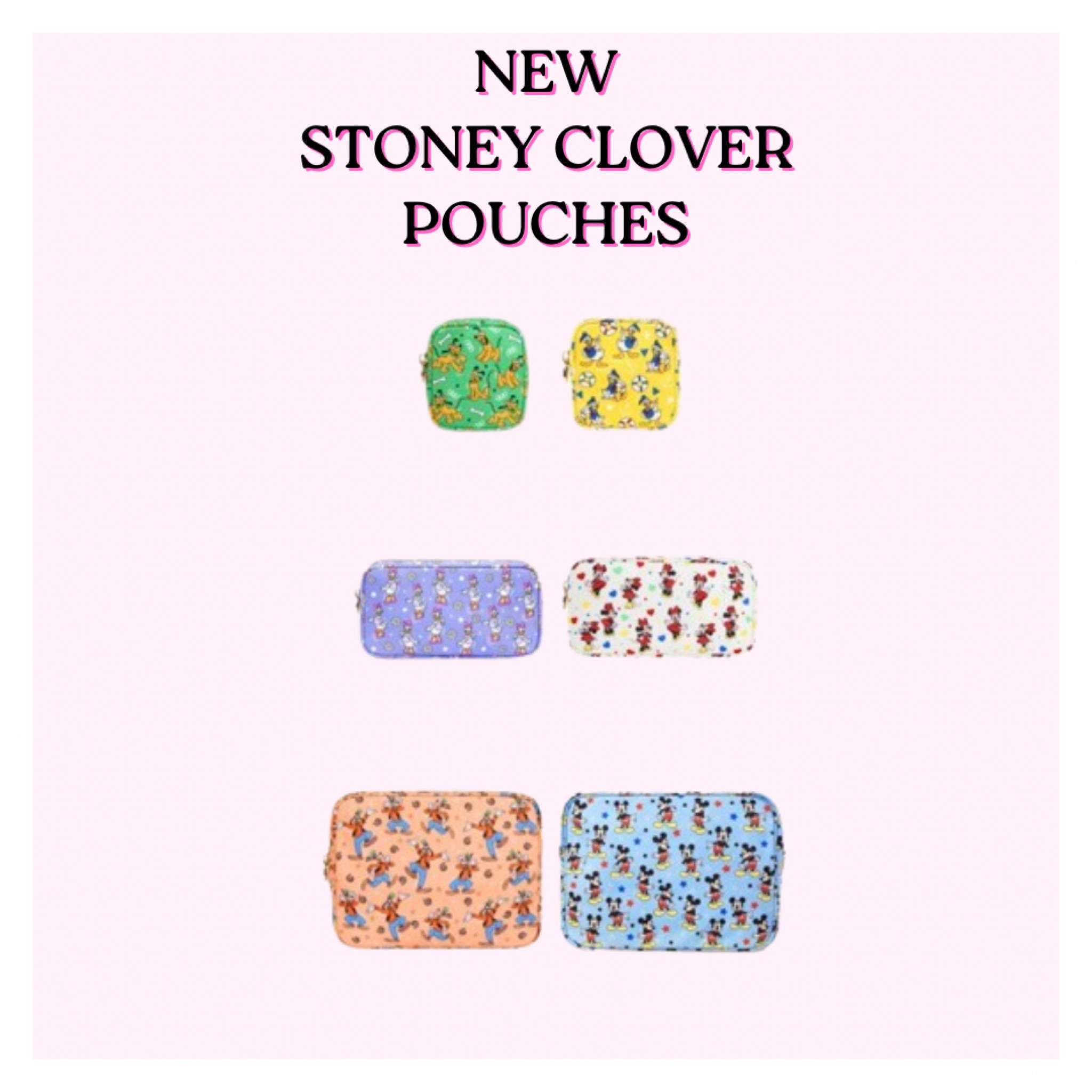 NEW Stoney Clover Lane Mickey & Friends Pouches! 

#LTKGiftGuide #LTKtravel #LTKitbag