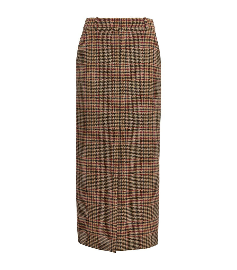 Plaid Maxine Midi Skirt | Harrods
