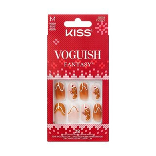 KISS Voguish Fantasy Holiday Press-On Nails, Holly Nights | CVS Health