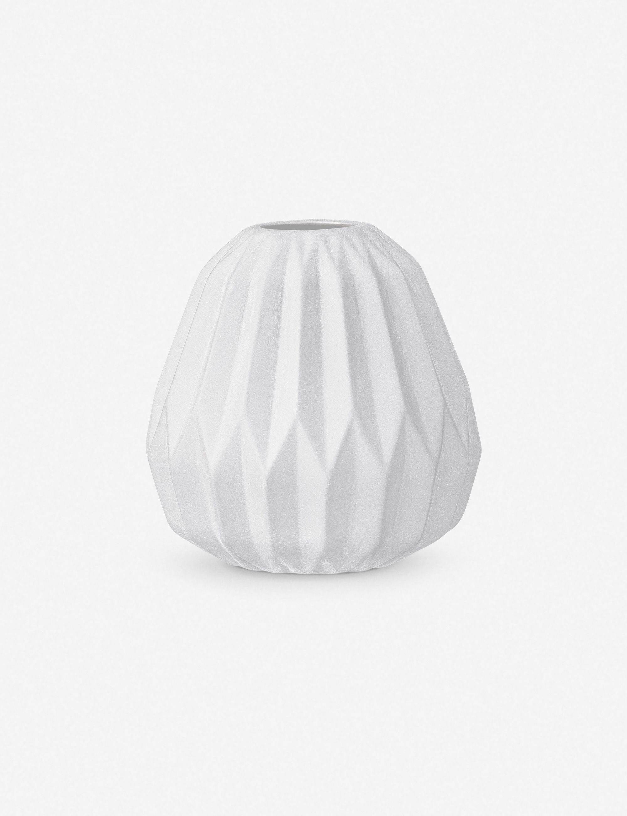 Madigan Vase, White | Lulu and Georgia 