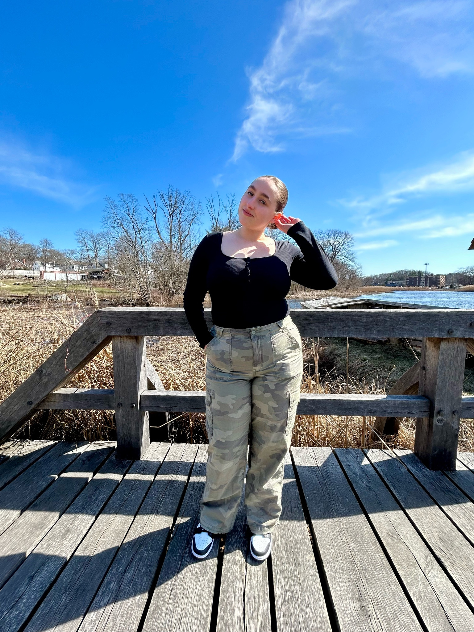 baggy cargos & dunks outfit 🖤
pants: 12long 
top: XL 
shoes: 8 

#LTKmidsize #LTKfindsunder100 #LTKfindsunder50