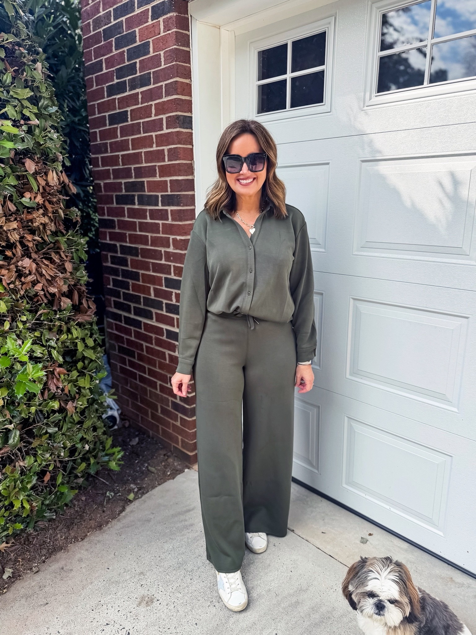 Rare discount on my most worn pieces - SPANX Air Essentials! Use code AE25 on full priced pieces through 8/30 to save 25%! (I also linked some of my pieces that are on sale for more than 25% off - code not stackable on sale pieces)

The most comfortable items in my closet!
I wear a small in the tops & medium in pants

#LTKootd #LTKOver40 #LTKSaleAlert