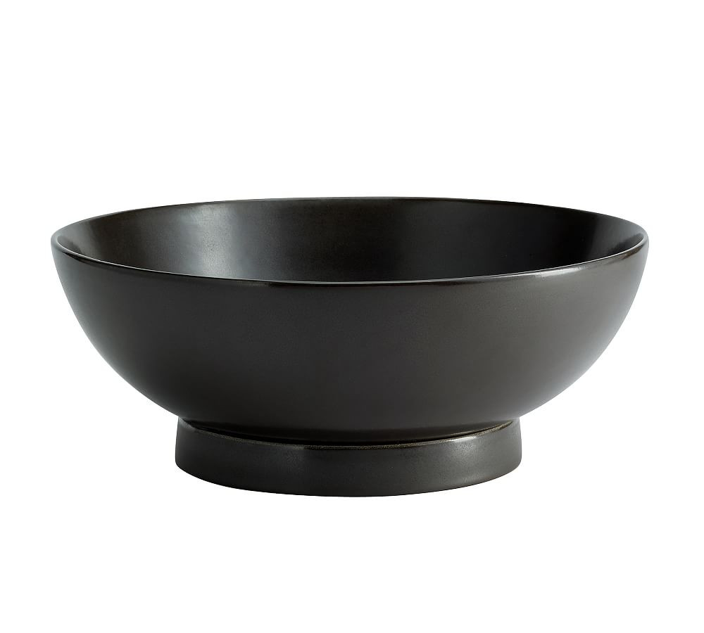 Mason Stoneware Footed Serving Bowls | Pottery Barn (US)