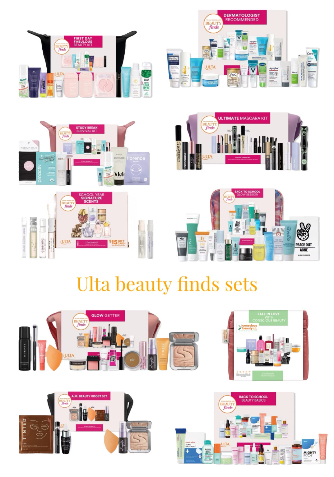 Ulta beauty sets / Ulta beauty finds / Ulta minis , back to school 2024 , maquillaje , Ulta favorites 

#LTKfindsunder50 #LTKbeauty #LTKU