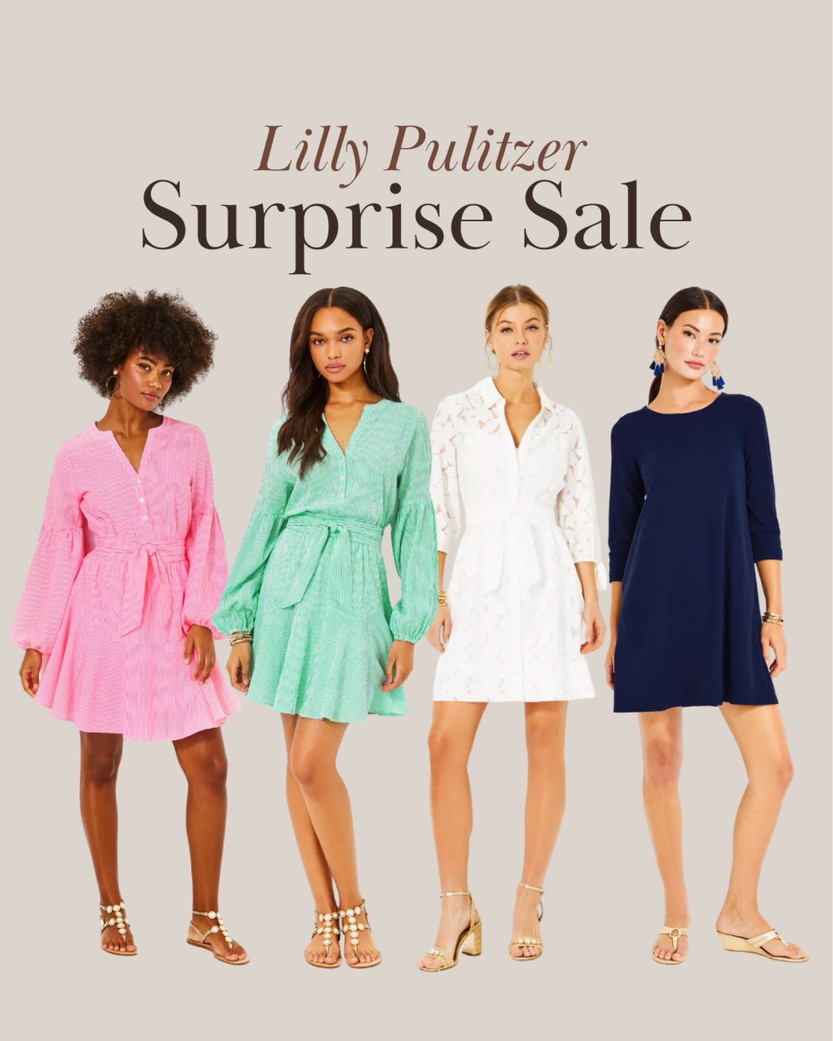 Lilly Pulitzer Surprise Sale long sleeve mini dress picks!

Wine tasting dress // Winery outfit // Napa vacation // Wine country travel // Napa wedding guest dress // Sonoma wedding guest dress // Vineyard wedding guest dress // Rehearsal dinner guest dress 

#LTKSummerSales #LTKTravel #LTKSaleAlert