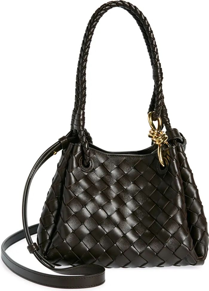 Bottega Veneta Small Andiamo Intrecciato Leather Crossbody Bag | Nordstrom | Nordstrom